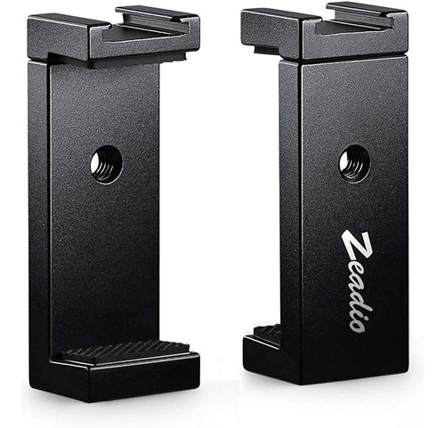 Zeadio Metal Smartphone Trípode Holder, Con Montaje En Zapat