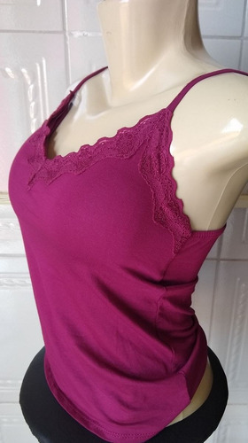 Blusa Regata Com Bojo - Marsala