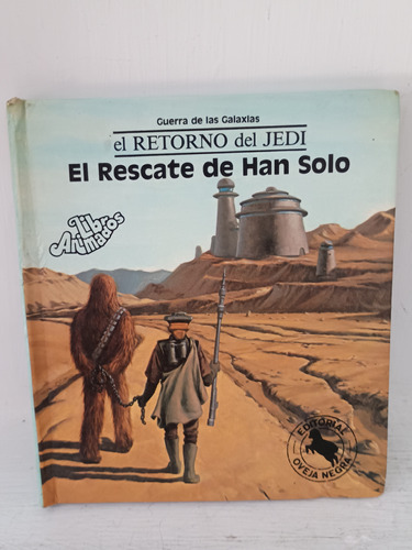 Libro Animado Star Wars Ed Oveja Negra Columbia Vintage 1985