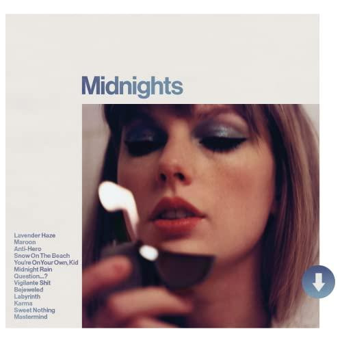 Disco Cd Midnights Taylor Swift Moonstone Blue Edition