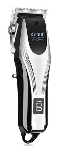 Maquina Cortar Pelo Clipper Kemei Km-2619 Display Recargable