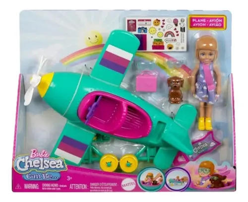 Barbie Chelsea Piloto Muñeca 2m