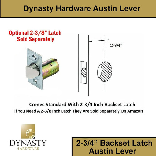 Hardware De La Dinastía Austin Lock De Puertas De Pasaje Com