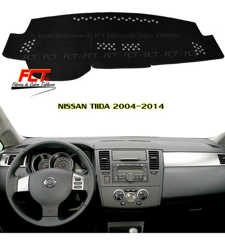 Cubre Tablero Nissan Tiida 2004 2006 2007 2010 2012 2014 Fct