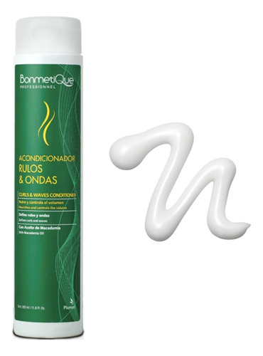 Bonmetique Acondicionador Rulos & Ondas 350ml - Macadamia