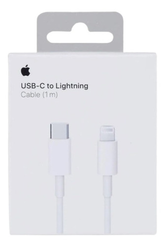 Cable Apple Lightning Usb-tipo C 1m / 2m + Al Mayor 5 Unid