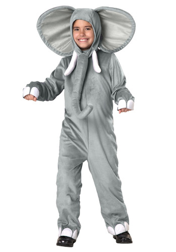 Disfraz Para Niño Elefante Talla Xl  Halloween