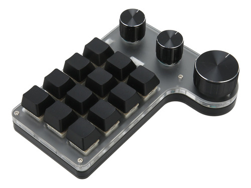 M Teclado Mecánico De 12 Teclas, Bluetooth, Conexión Usb,