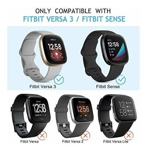 Imagen 2 de 3 de 10 Bandas De Carga Compatibles Con Fitbit Versa 3 Banda...