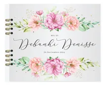 Comprar Libro De Firmas Boda,libro De Firmas, Bodas,xv Años 25 Hojas