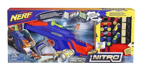 Nerf Nitro Motofury. Lanzador Motorizado De Descarga.