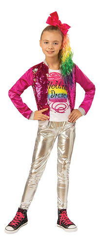 Jojo Siwa - Disfraz Infantil Hold The Drama, Talla S