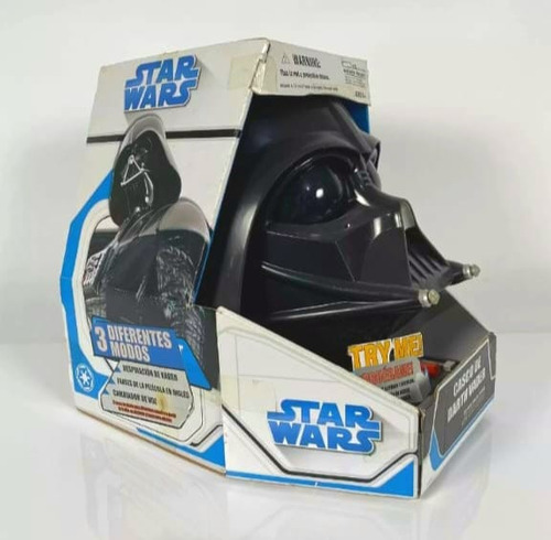 Star Wars Darth Vader Casco Electrónic Cambiavoz 2008 Sella (Usado)