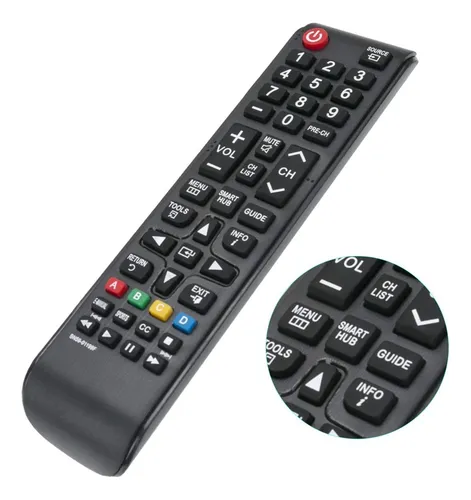 comprar Control Remoto Un40j5200dgcdf Smart Hub Para Samsung Tv
