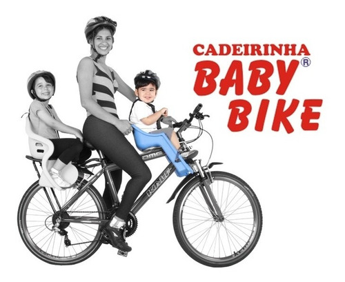 Imagem 3 de 7 de Cadeirinha Dianteira P/ Bicicleta Baby Bike Kalf + U Grande
