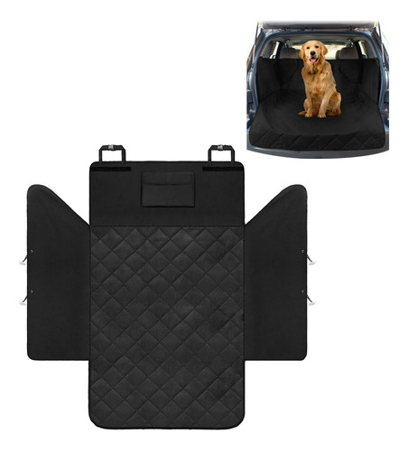 Funda Cobertor Maletero Auto P/ Mascotas Asiento Impermeable