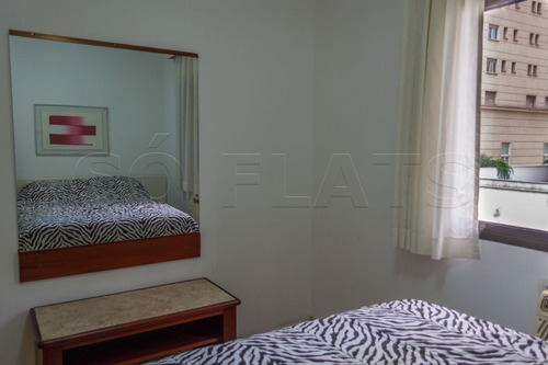 Imagem 4 de 15 de Flat, Andar Alto, Próximo A Av. 9 De Julho, Locação Sem Burocracia E Sem Fiador - Sf27685