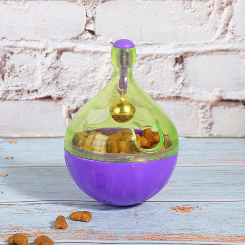 Comedero Automático Para Mascotas Fun Bowl Roly, Bola De Pol