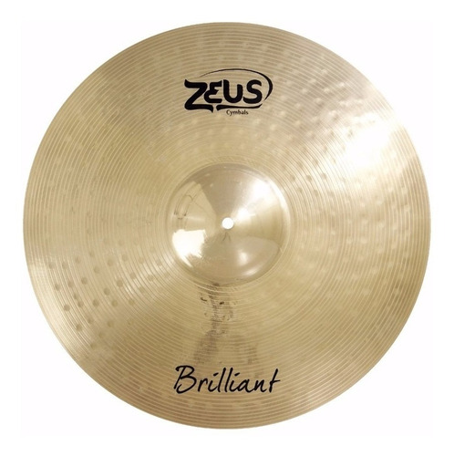 Prato Bateria Zeus Brilliant Crash Ataque Zbc16 Zbc 16 B20