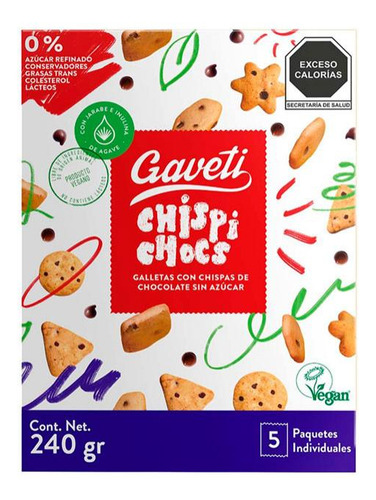 Gaveti Galletas Con Avena Chispi Chocs 240 Gr