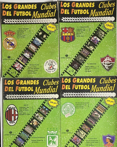 Los Grandes Clubes Fútbol Mundial, 3 X 200 A Elegir, Cf214