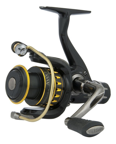 Reel Frontal Mitchell Avocet Gold Iii 2000rd 8r 5.2 0.20/200 Color Negro Lado De La Manija Derecho/izquierdo