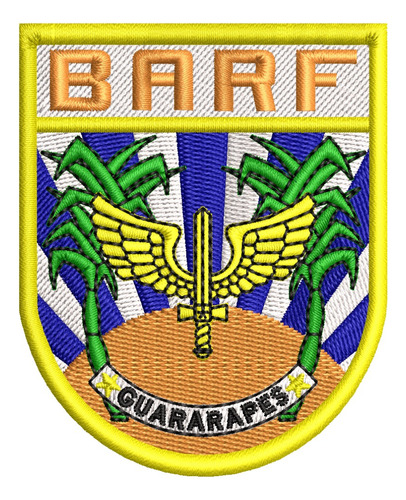 Patch Bordado Dom - Barf / Base Aérea Do Recife