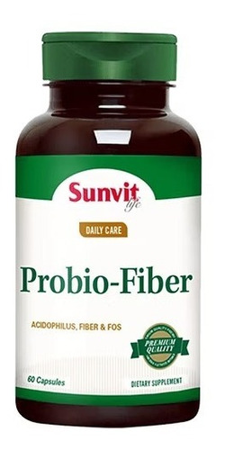 Probio Fiber 60 Caps Sunvit Life