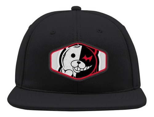 Snapback Black And White Bear Gorro Bordado