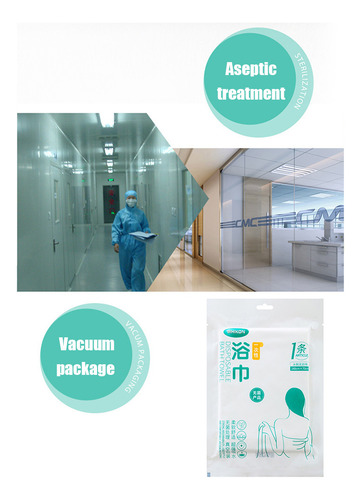 Toalla De Baño Desechable Al Vacío Wellcome, Portátil, De Se