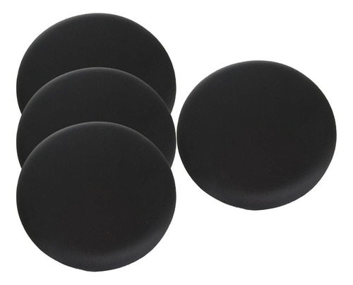Taburete Elástico Fundas Para Taburetes Circulares Negro