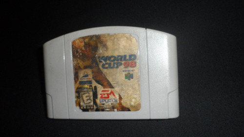  Cartucho De N64, World Cup 98 Original.