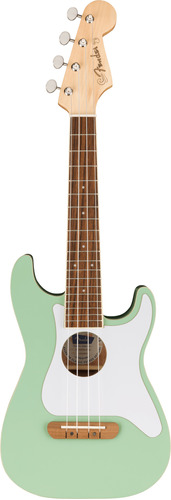 Ukulele Concierto Fender Fullerton Stratocaster Surf Green