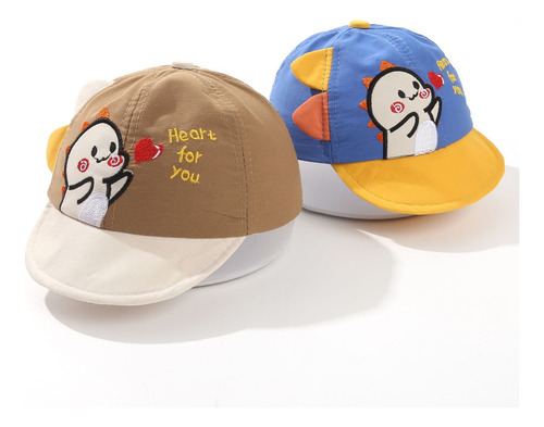 Gorro Para Bebé De 6 A 18 Meses, Lindo Dinosaurio De Dibujos