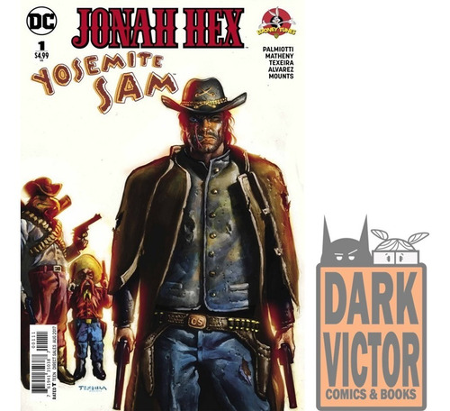 Jonah Hex Yosemite Sam Dc Vs Looney Tunes Ingles Stock