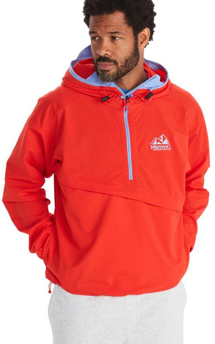 Chaqueta Impermeable Hombre Marmot '96 Active Anorak Rojo