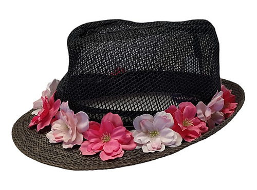 Sombrero Mujer Tipo Canotier 