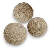 Comprar Esferas Hilo Bolas Decorativas Pelotas Rusticas Hilo Set X3