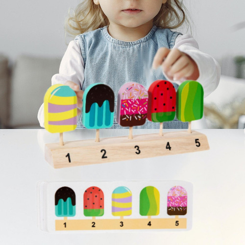 Juguete De Comida De Madera For Niños