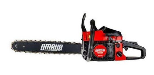 Imagen 2 de 3 de Motosierra a nafta Omaha Tools Omaha Pro 58cc MS58 3.2hp
