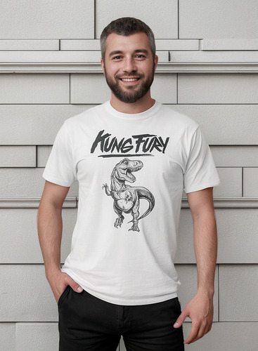 Cl Kung Fury Dinosaurios Camisetas David Hasselhoff Geeks