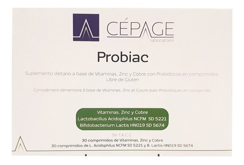 Cepage Probiac X 60 Comprimidos