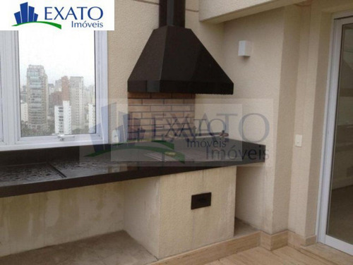 Imagem 6 de 15 de Cobertura Duplex 4 Dormitorios Todos Suites Na Vila Nova Conceição Com 310m² - Em7701