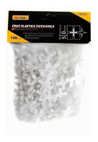 Cruz Plastica P/ceramica 5mm 100pcs/set Uyu - Ferretek