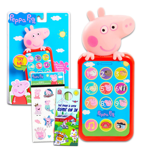 Peppa Pig   De Juguet Peppa Pig Phone For Toddler Gir#0 Nvd1