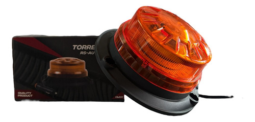 Rasei Torreta Led Ámbar Tr071 Conector Encendedor