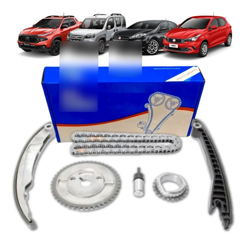 Kit Corrente Distribuição Fiat Palio Punto Siena Toro 1.8 