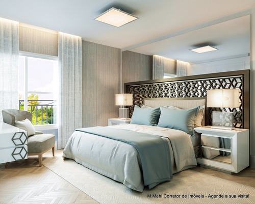 Imagem 17 de 30 de Apartamento Com 3 Dormitórios À Venda Com 194.97m² Por R$ 1.153.000,00 No Bairro Mercês - Curitiba / Pr - M2me-mct406