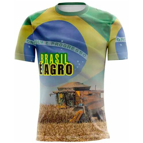 Estampas Agro Sublimação Total Camisetas Mockup Agropecuária