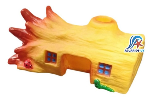 Imagen 1 de 2 de Casa Con Forma De Tronco Para Hámster. Meadow Pet